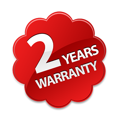 2 Years Warranty